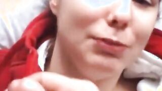 Shy Amateur Gets A Facial