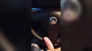 a boy tells his friend what a dirty steering wheel you have so I would use your penis