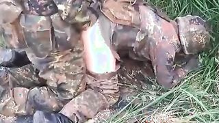 German Military Men Go Wild Outdoors