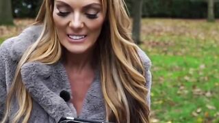 Kurvige Milf zum Ficken mitgenommen