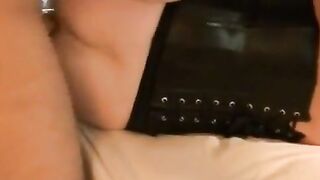Crossdresser Takes a Stud's Bareback Pounding