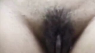 Playing With My Hairy Pussy While Stepbro Watches