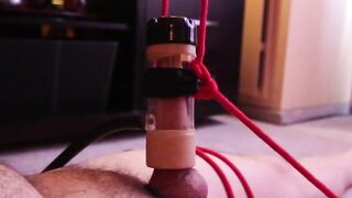 Toy Machine Milks Man Dry with Ruined Orgasms