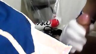 Asian Crossdresser Blowjob and Sex Toy Fun