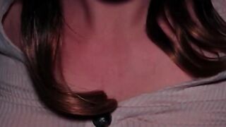 She came to me at night with huge breasts and wanted to fuck. I love my secretary!