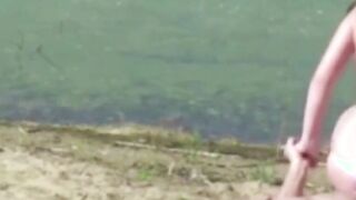 My Stepdaughter Caught With Her Bf On The Beach