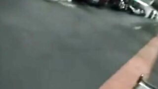I Shot My Cum In Her Pussy For A Creampie In The Parking Lot..