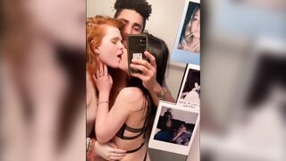 HOT three Way Experimenting Eating Vagina with my Bi-Curious Roommate
