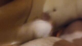 Stranger uses my ex-wifey and cum on her boobies
