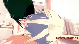Boku no Hero Cartoon 3D - Three-Way, Inko Mitsuki & Todoroki 1/2