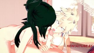 Boku no Hero Cartoon 3D - Three-Way, Inko Mitsuki & Todoroki 1/2