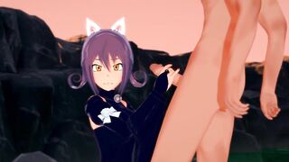 Soul Eater - Sex with Blair - Hentai