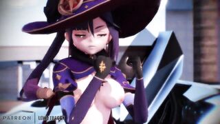 Genshin Impact - Mona LAMB [MMD R-18]