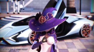 Genshin Impact - Mona LAMB [MMD R-18]