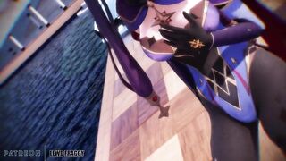 Genshin Impact - Mona LAMB [MMD R-18]