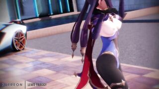 Genshin Impact - Mona LAMB [MMD R-18]