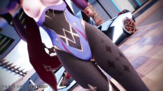 Genshin Impact - Mona LAMB [MMD R-18]