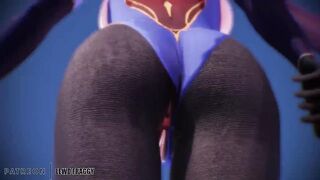 Genshin Impact - Mona LAMB [MMD R-18]