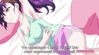 Anime Uncensored | sexy comes from a Cuckold Guy to Suck and