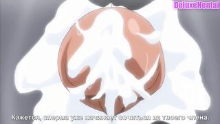 Uncensored Anime Anime Uncensored three Schoolgirls and Teacher have an Group Sex
