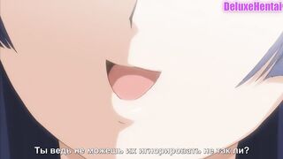 Uncensored Anime Anime Uncensored three Schoolgirls and Teacher have an Group Sex