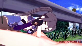 Genshin Impact Hentai 3D - Mona having Sex 1/2
