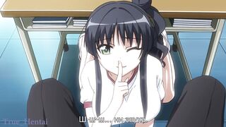 Classmate Fucks School chick right in School Classroom [uncensored Hentai] [japanese Anime]