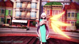 [MMD R-18] Honkai Impact - God Kiana Lamb [4k UNCENSORED HENTAI]