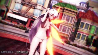 [MMD R-18] Honkai Impact - God Kiana Lamb [4k UNCENSORED HENTAI]