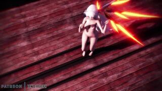 [MMD R-18] Honkai Impact - God Kiana Lamb [4k UNCENSORED HENTAI]