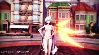 [MMD R-18] Honkai Impact - God Kiana Lamb [4k UNCENSORED HENTAI]