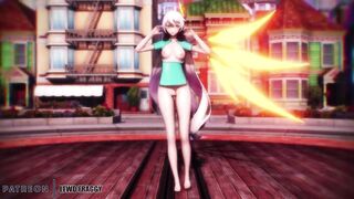 [MMD R-18] Honkai Impact - God Kiana Lamb [4k UNCENSORED HENTAI]