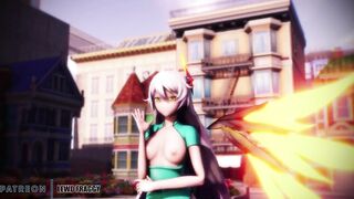 [MMD R-18] Honkai Impact - God Kiana Lamb [4k UNCENSORED HENTAI]
