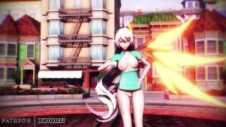 [MMD R-18] Honkai Impact - God Kiana Lamb [4k UNCENSORED HENTAI]