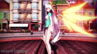 [MMD R-18] Honkai Impact - God Kiana Lamb [4k UNCENSORED HENTAI]