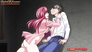 Anime Uncensored | chick Stopped being a Dyke when she tried a