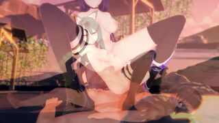 Arknights - Sex with Melantha - Cartoon