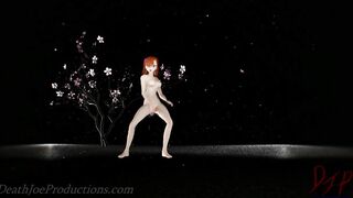 MMD R18 4k Misaka Mikoto - Bikini and Pantyhose - Paradinha -
