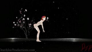MMD R18 4k Misaka Mikoto - Bikini and Pantyhose - Paradinha -
