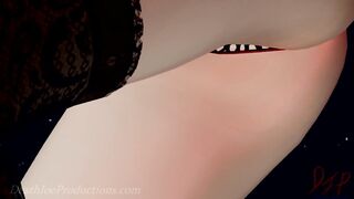 MMD R18 4k Misaka Mikoto - Bikini and Pantyhose - Paradinha -