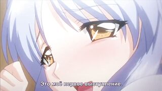 Schoolgirls are having Fun with their Classmate / Japanese Threesome / Group