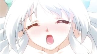 Schoolgirls are having Fun with their Classmate / Japanese Threesome / Group