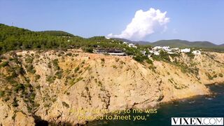 VIXEN Incredible camgirl's trip turns into fantasy three way