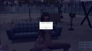 Sims 4 2 goddess Lesbian Girls using Strap on and Machine