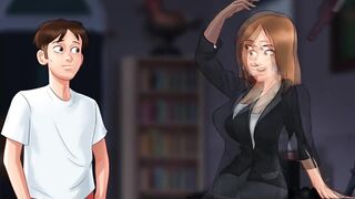 Summertime Saga - Sex with french teacher (pt.8)
