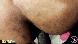 BBW TAKES UP BUTT AND ENDS UP MESSY WITH UNCLE INSIDE LAW