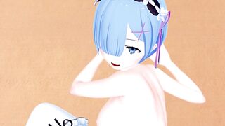 Rem Re:Zero point of see Hentai