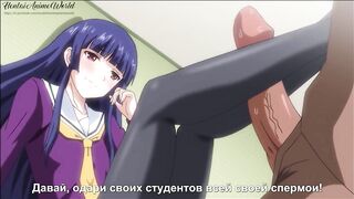 Anime Uncensored | three Beauties Banged their Gymnastics Teacher | Cartoon, Hentai