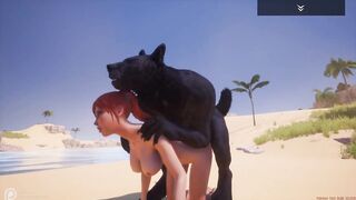 WILD LIFE RAWN & SERENIA / WEREWOLF FUCKS RED BLOWJOB point of