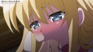 Hentai Uncensored | Maid with Amazing Goddess Body Sucked and Sat on